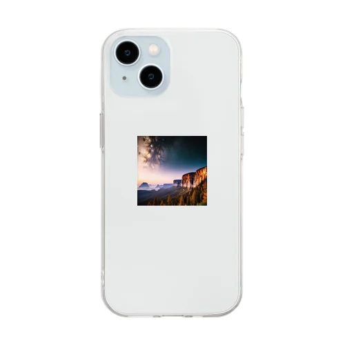 綺麗な景色 Soft Clear Smartphone Case