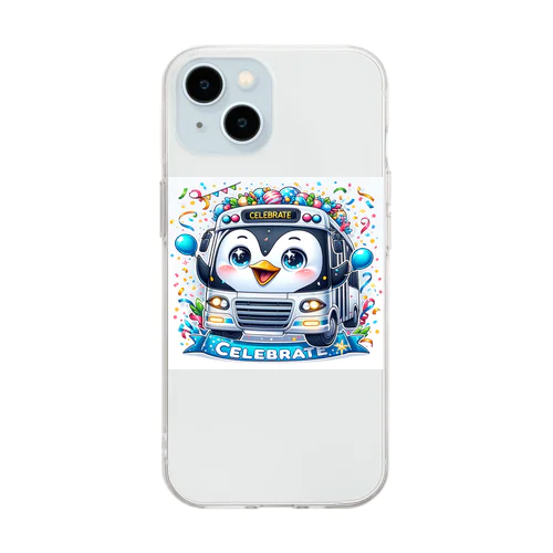 ペンギンバス Soft Clear Smartphone Case