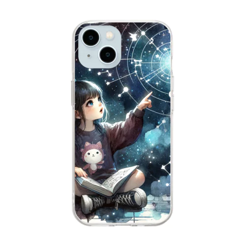 Constellation Girl2 Soft Clear Smartphone Case