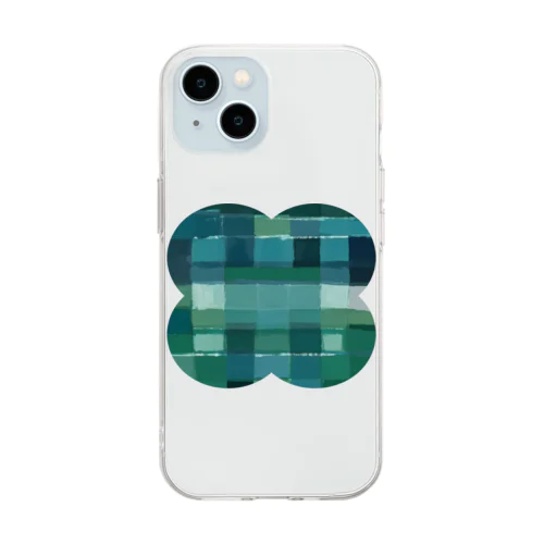 海　花４ Soft Clear Smartphone Case