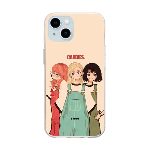 CANDIES. Soft Clear Smartphone Case