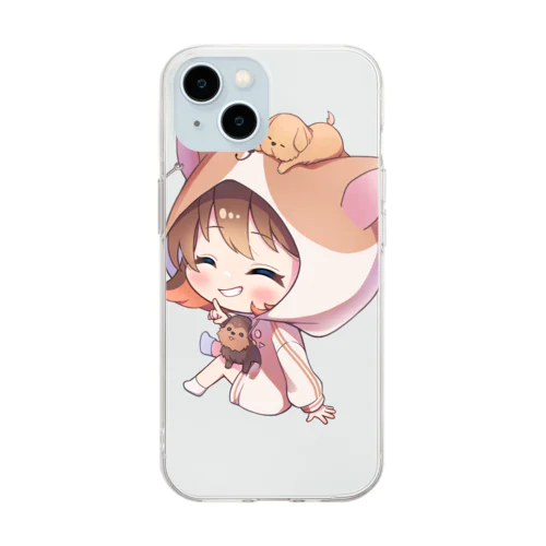 今日から君もじょおおおん推し part.2 Soft Clear Smartphone Case