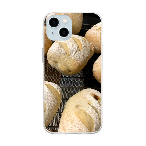 焼きたてパン Soft Clear Smartphone Case
