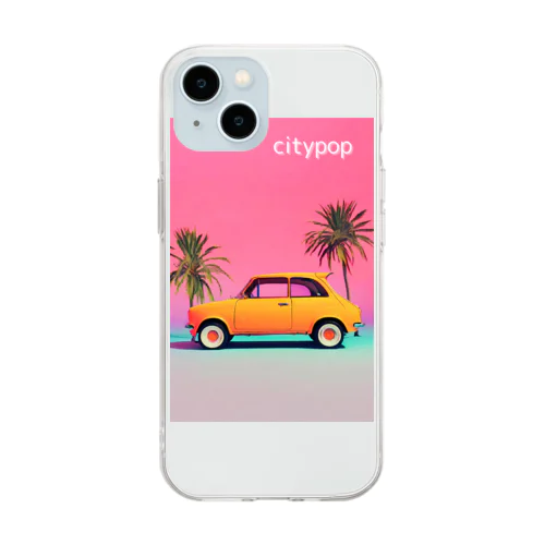 80s CityPop No.19 Soft Clear Smartphone Case