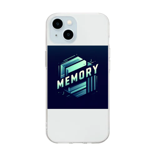 memory ソフトクリアスマホケース