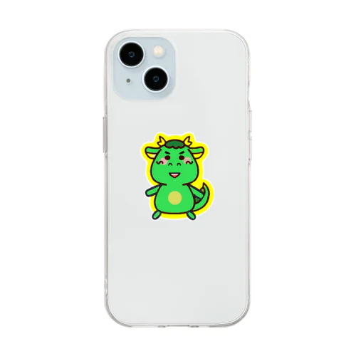 アールくん Soft Clear Smartphone Case