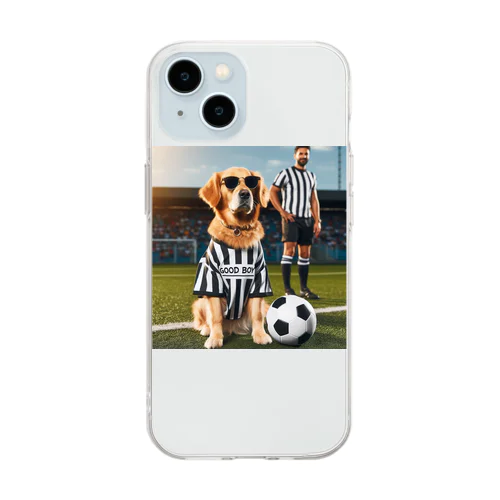 レフェリーGOOD BOY Soft Clear Smartphone Case