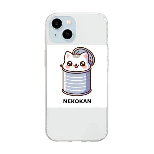 NEKOKAN Soft Clear Smartphone Case