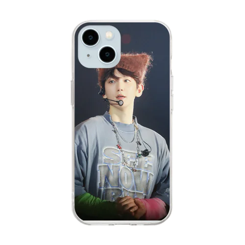 baekhyunグッズ Soft Clear Smartphone Case