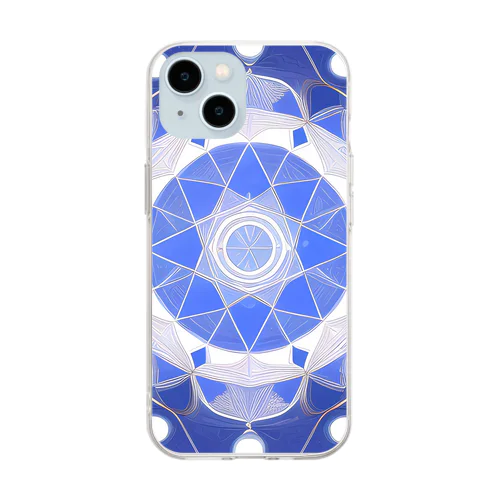 不思議模様・幾何学 Soft Clear Smartphone Case