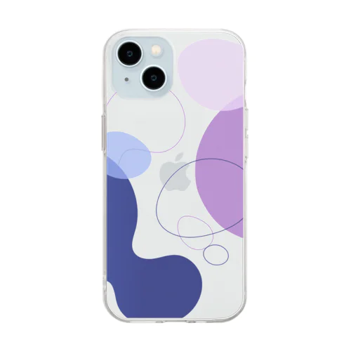 あわあわ Soft Clear Smartphone Case
