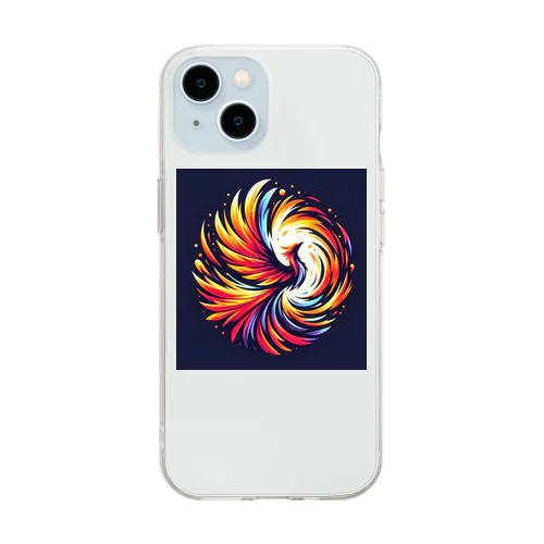 flame world Soft Clear Smartphone Case