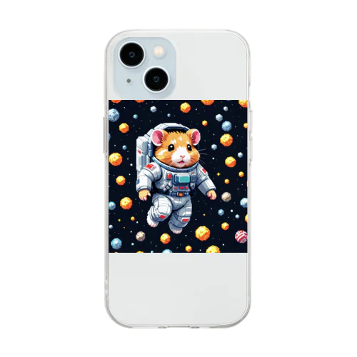 宇宙ハムスター　ハミー Soft Clear Smartphone Case