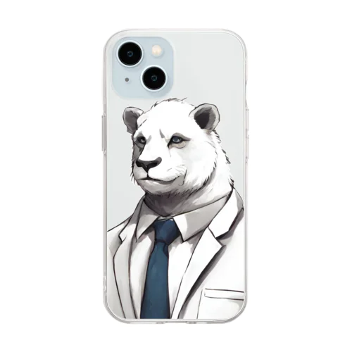 Dr.シロクマ Soft Clear Smartphone Case