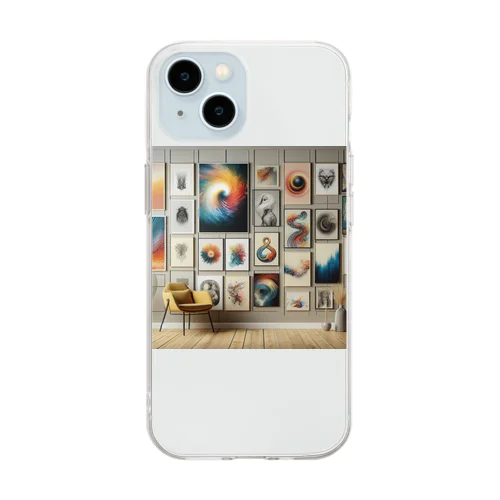 色彩遊戯 Soft Clear Smartphone Case