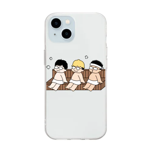 なべけーすけいまい Soft Clear Smartphone Case