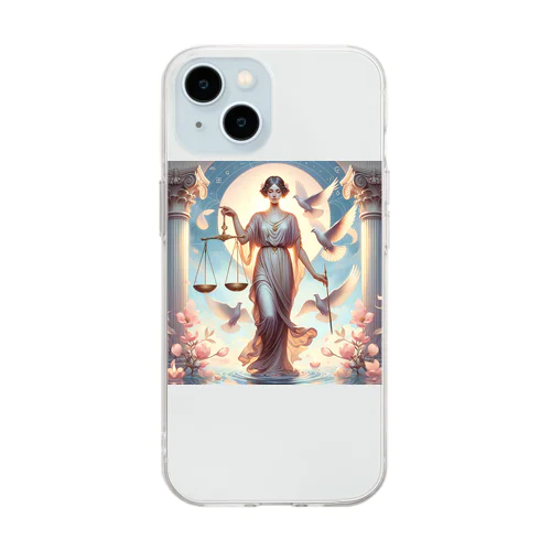 Libra 天秤座 Soft Clear Smartphone Case