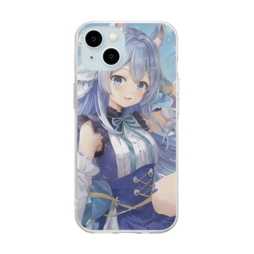 美少女2 Soft Clear Smartphone Case