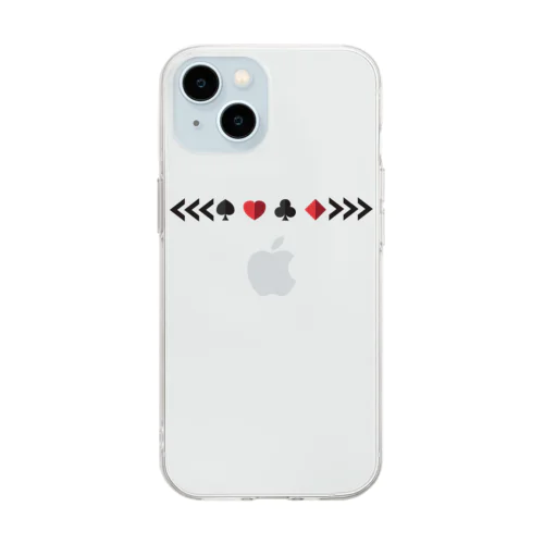 neo gamblerz Soft Clear Smartphone Case