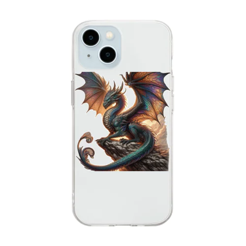 龍 Soft Clear Smartphone Case