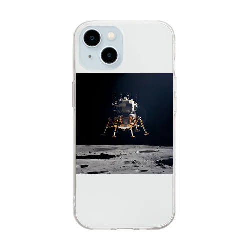 衛星　なでしこ1478 Soft Clear Smartphone Case