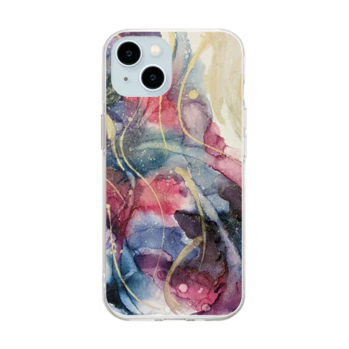 命の源 Soft Clear Smartphone Case