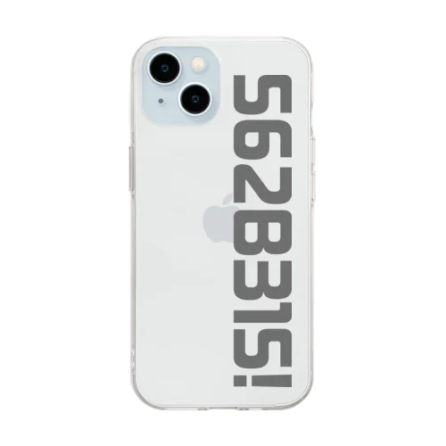 562B315！タテ　グッズ Soft Clear Smartphone Case