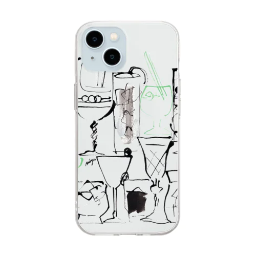 Drinks Soft Clear Smartphone Case