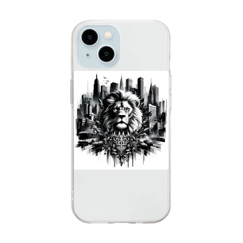 Urban Jungle Majesty Soft Clear Smartphone Case