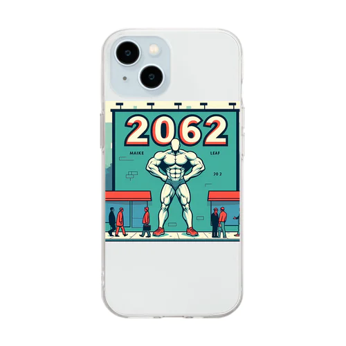 【2062】アート Soft Clear Smartphone Case