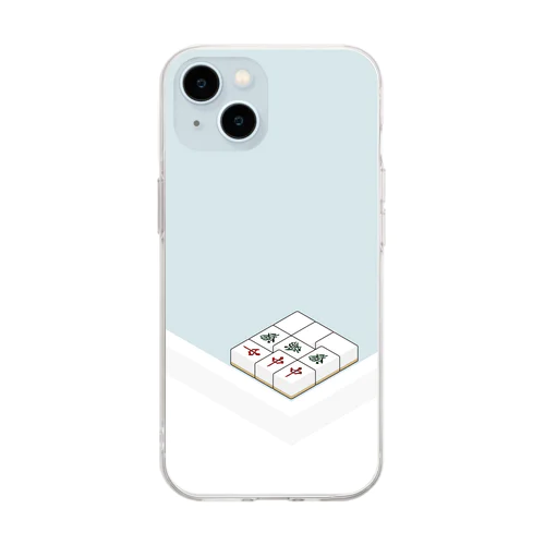 Dai3Gen_blue_3D Soft Clear Smartphone Case