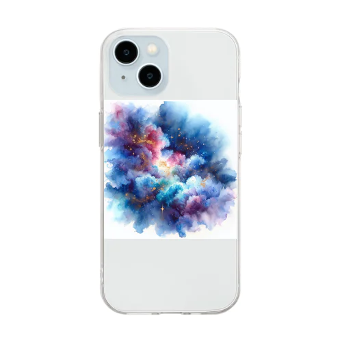 宇宙空間 Soft Clear Smartphone Case