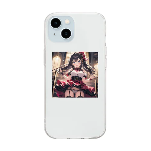 美少女グッズ♪ Soft Clear Smartphone Case