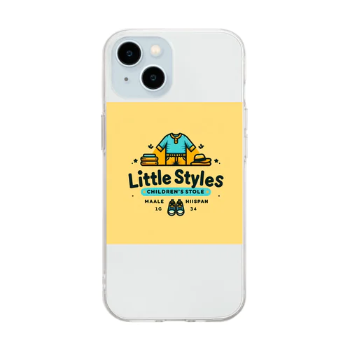 little styles yellow Soft Clear Smartphone Case