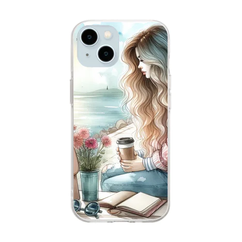 Coffee Break  Soft Clear Smartphone Case