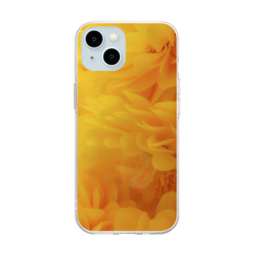 冬の花 Soft Clear Smartphone Case