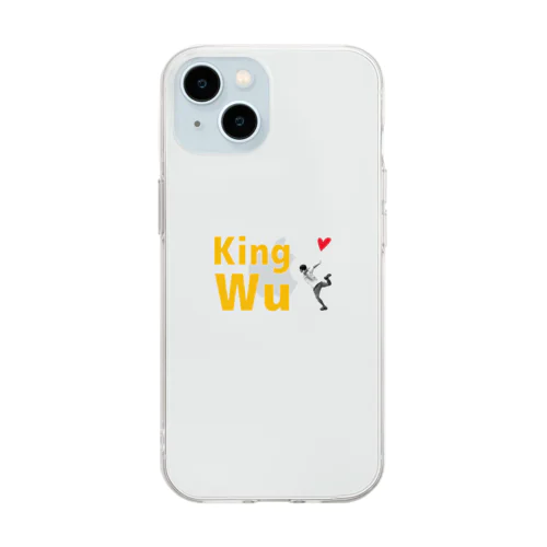 King Wuグッズ Soft Clear Smartphone Case