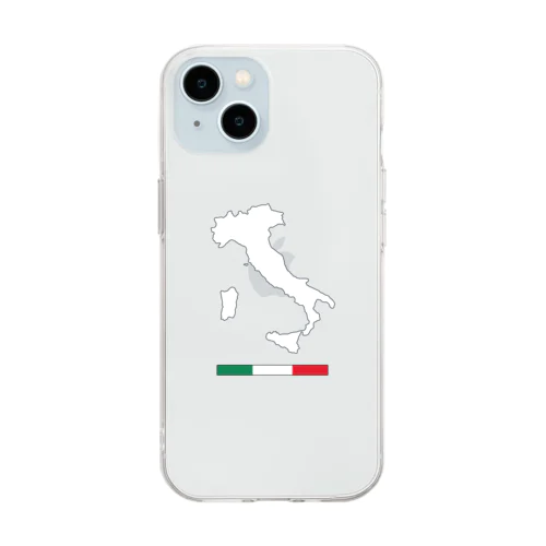 イタリア🇮🇹 Soft Clear Smartphone Case