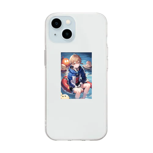 ナイト君のアイテム Soft Clear Smartphone Case