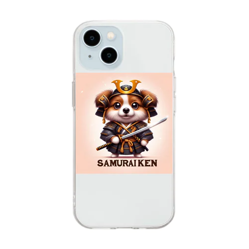 侍犬 Soft Clear Smartphone Case