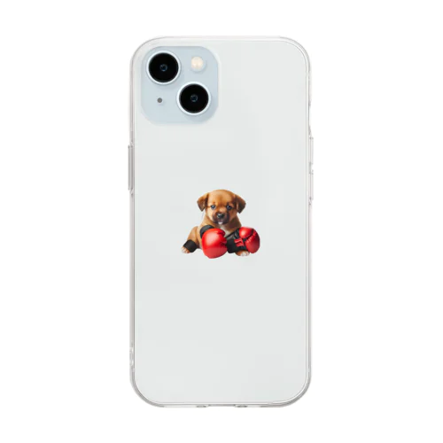 プチ・ブラバソン Soft Clear Smartphone Case