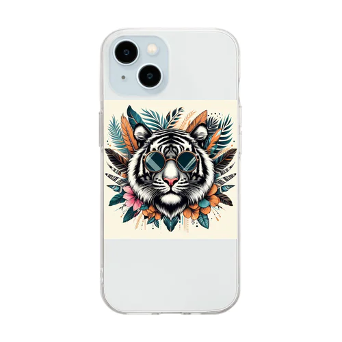 TIGER Soft Clear Smartphone Case