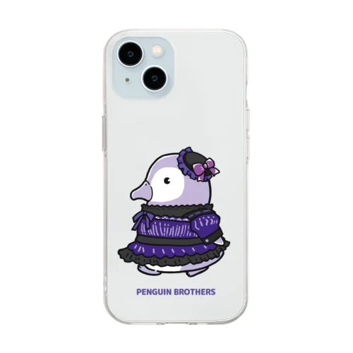 PENGUIN BROTHERS ソフトクリアスマホケース / ゴスロリペンギン Soft Clear Smartphone Case