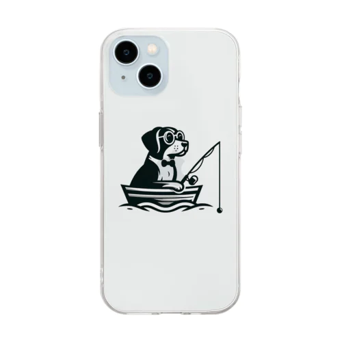 フィッシングdog2 Soft Clear Smartphone Case