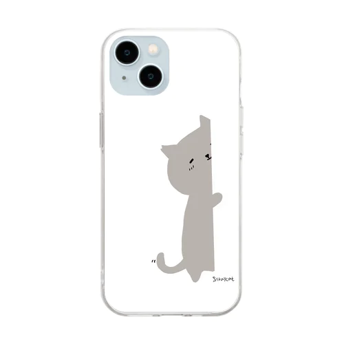 ちらっと Soft Clear Smartphone Case