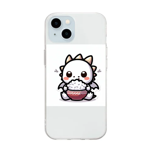 僕がドラゴンを育てるまで(ドラゴン1) Soft Clear Smartphone Case