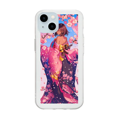 オリジナルキャラ「橘美麗」グッズ Soft Clear Smartphone Case