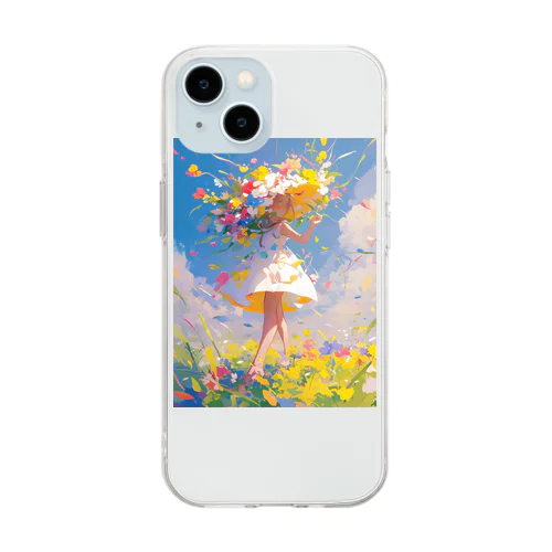 花のささやき　ラフルール　1859 Soft Clear Smartphone Case