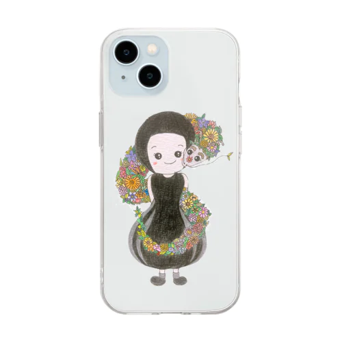 はなりゅう Soft Clear Smartphone Case