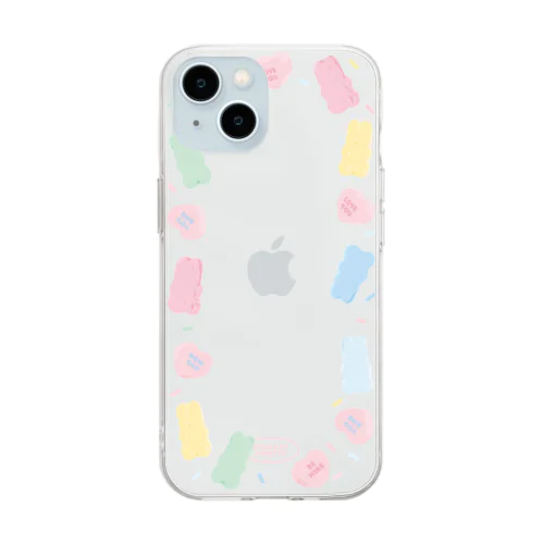 Bunny Gummy Soft Clear Smartphone Case